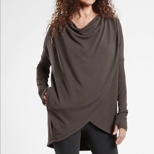 Athleta Purana Wrap Sweatshirt